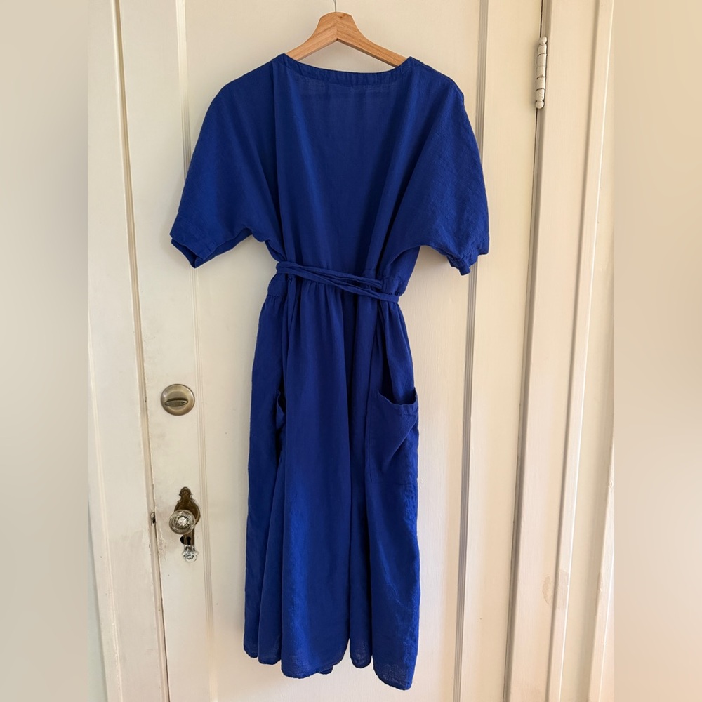 Curator SF Ansilee Wrap Dress, 2XL, Iris Blue - Picture 3 of 4